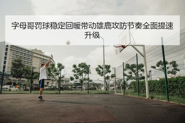 字母哥罚球稳定回暖带动雄鹿攻防节奏全面提速升级